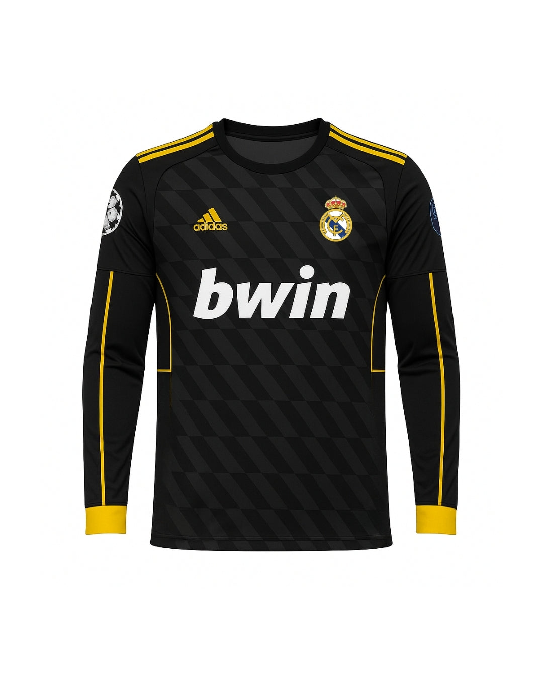 Ronaldo 11/12 Real Madrid Nostalji Siyah Deplasman Futbol Forması