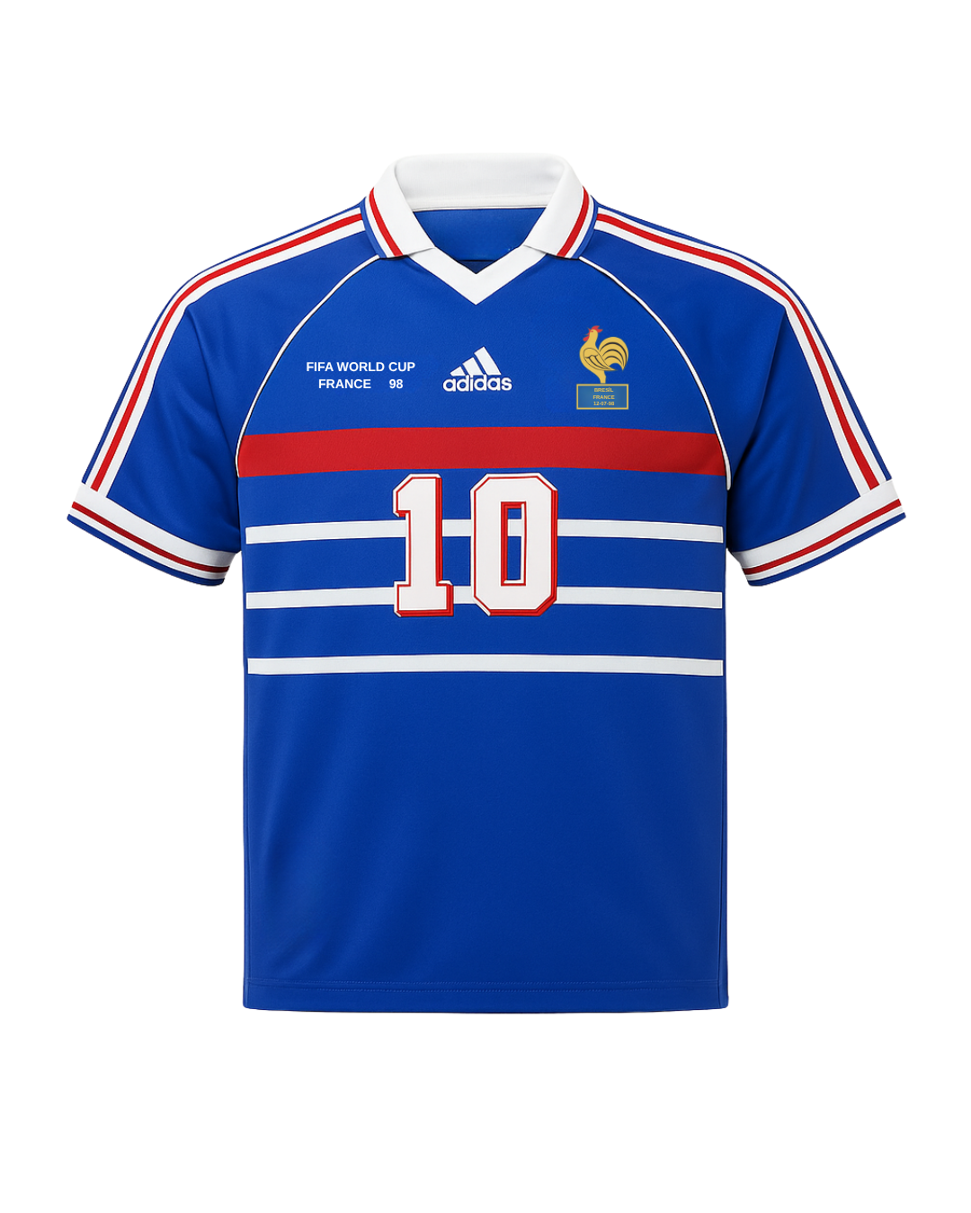ZİDANE RETRO 98 DÜNYA KUPASI FİNALİ YETİŞKİN FUTBOL FORMASI