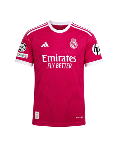 Arda Güler Real Madrid 26/27 Sezonu Alternatif Pembe 3'lü Çocuk Futbol Forma Seti ( Forma,şort ve çorap )