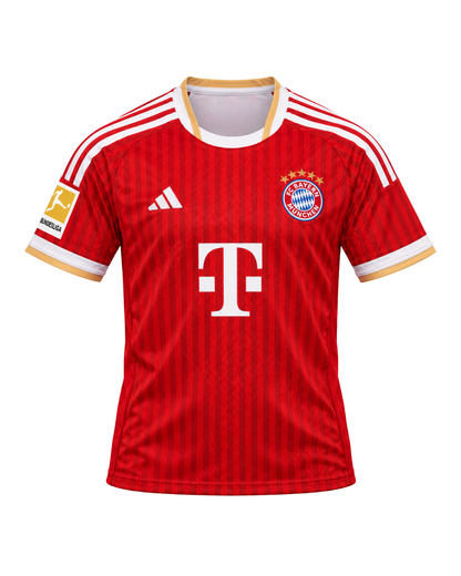Michael Olise Bayern Münih 26/27 Yeni Sezon İç Saha 3'lü Çocuk Futbol Forma Seti (Forma,şort ve çorap)