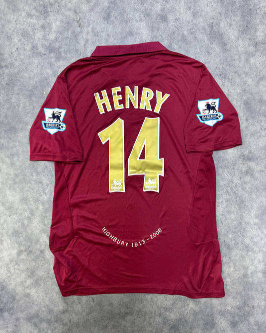 Arsenal 05/06 İç Saha Retro Player Futbol Forması