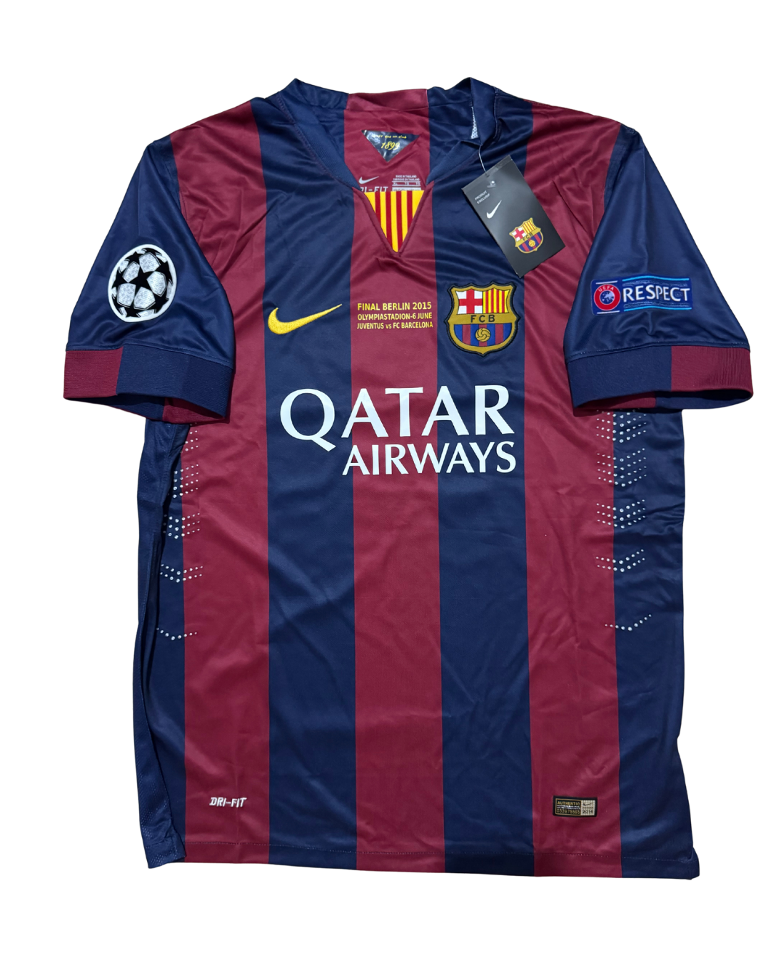 Barcelona 14/15 İç Saha Retro Player Futbol Forması