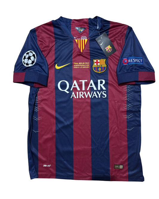 Barcelona 14/15 İç Saha Retro Player Futbol Forması