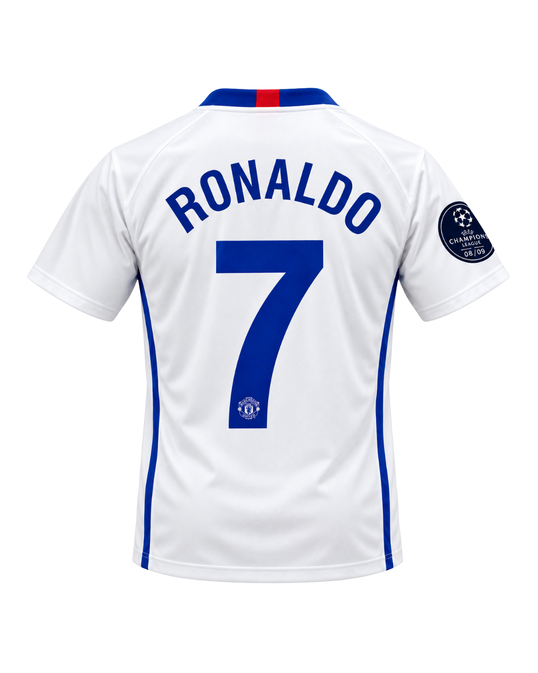 Ronaldo Manchester United 2009 Şampiyonlar Ligi Roma Finali 3'lü Çocuk Futbol Forma Seti ( Forma,şort ve çorap )