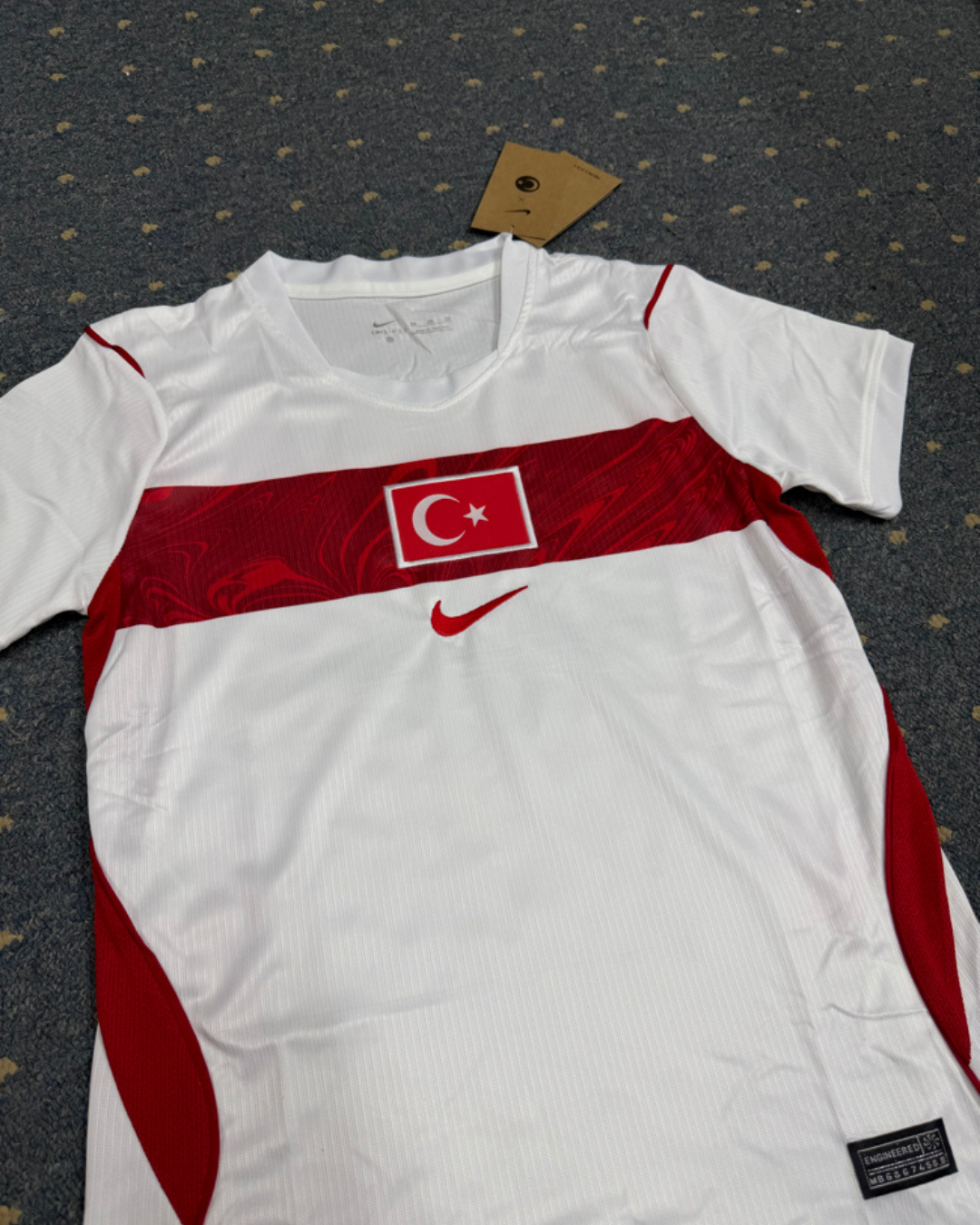 Türkiye 2026 Dünya Kupası Beyaz Player Çocuk Futbol Forması