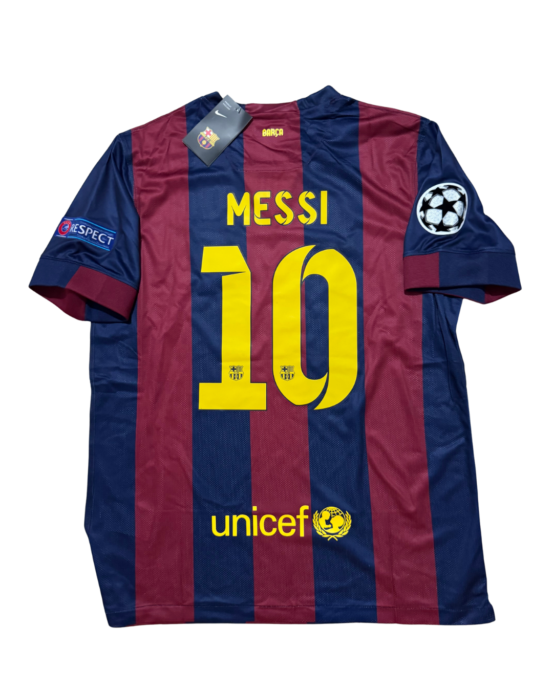 Barcelona 14/15 İç Saha Retro Player Futbol Forması