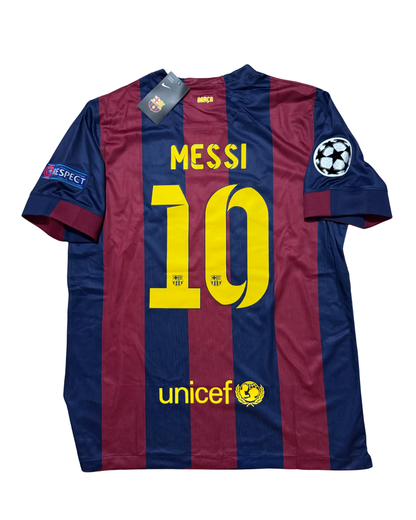 Barcelona 14/15 İç Saha Retro Player Futbol Forması