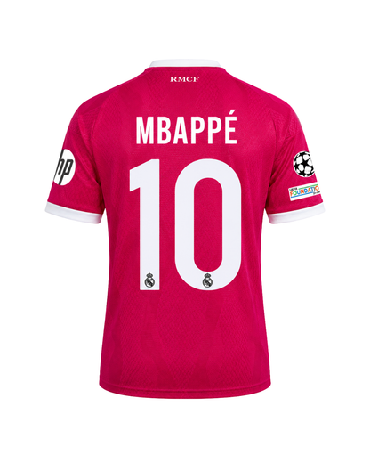 Mbappe Real Madrid 26/27 Sezonu Alternatif Pembe 3'lü Çocuk Futbol Forma Seti ( Forma,şort ve çorap )