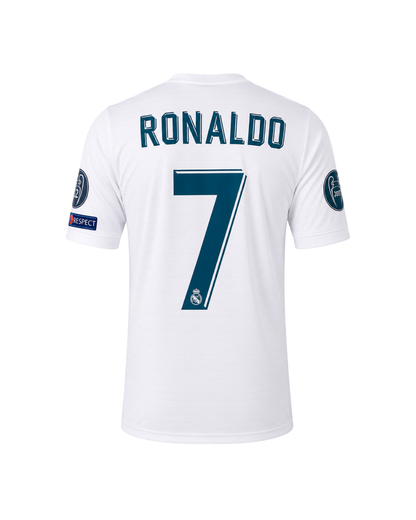 Ronaldo Real Madrid 2018 Şampiyonlar Ligi Finali 3'lü Çocuk Futbol Forma Seti ( Forma,şort ve çorap )