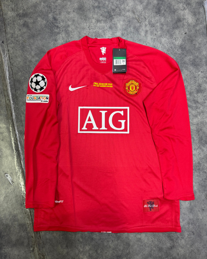 Manchester United 2008 Sezonu Nostalji Uzun Kollu Player Forması