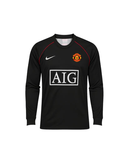 RONALDO SİYAH MANCHESTER UNİTED UZUN KOLLU FUTBOL FORMASI