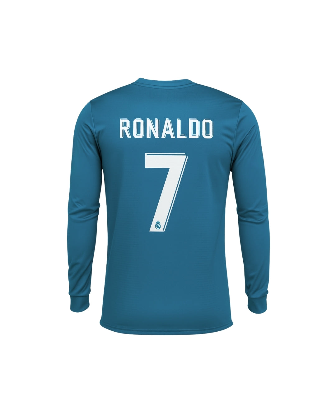 RONALDO TURKUAZ UZUN KOLLU REAL MADRİD FUTBOL FORMASI