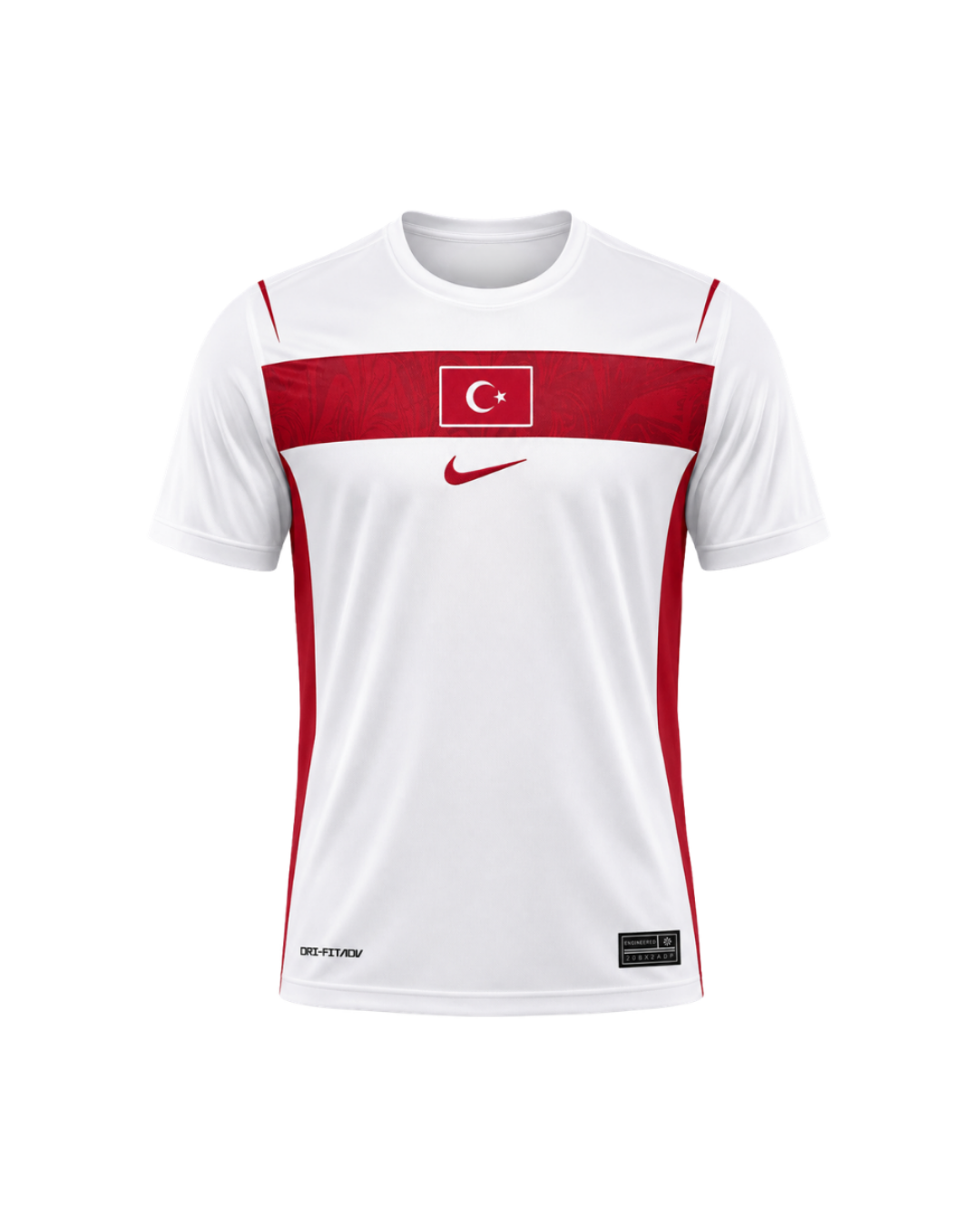 Türkiye 2026 Dünya Kupası Beyaz Futbol Forması
