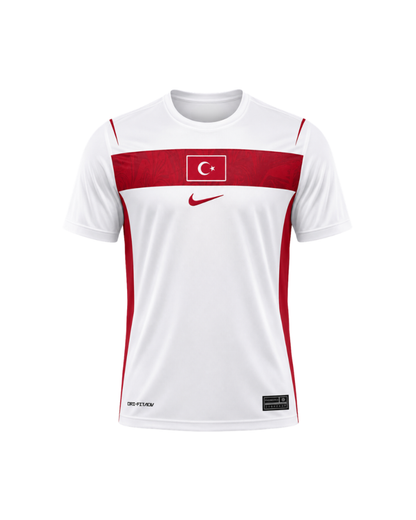 Türkiye 2026 Dünya Kupası Beyaz Futbol Forması