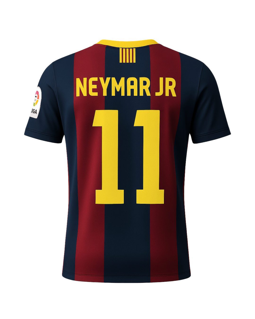 Neymar Jr Barcelona Retro 3'lü Çocuk Futbol Forması (Forma,şort ve çorap)