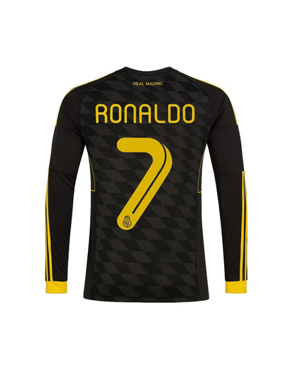 Ronaldo 11/12 Real Madrid Nostalji Siyah Deplasman Futbol Forması