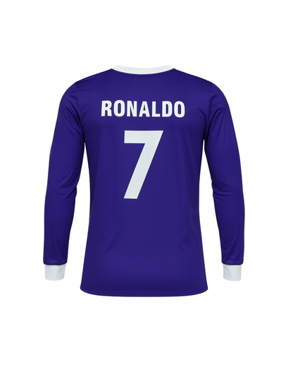 RONALDO MOR UZUN KOLLU REAL MADRİD FUTBOL FORMASI