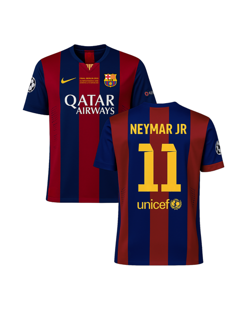Neymar Jr Barcelona 14/15 İç Saha Retro Futbol Forması