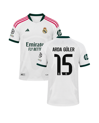 Arda Güler Real Madrid 26/27 Sezonu İç Saha 3'lü Çocuk Futbol Forma Seti ( Forma,şort ve çorap )
