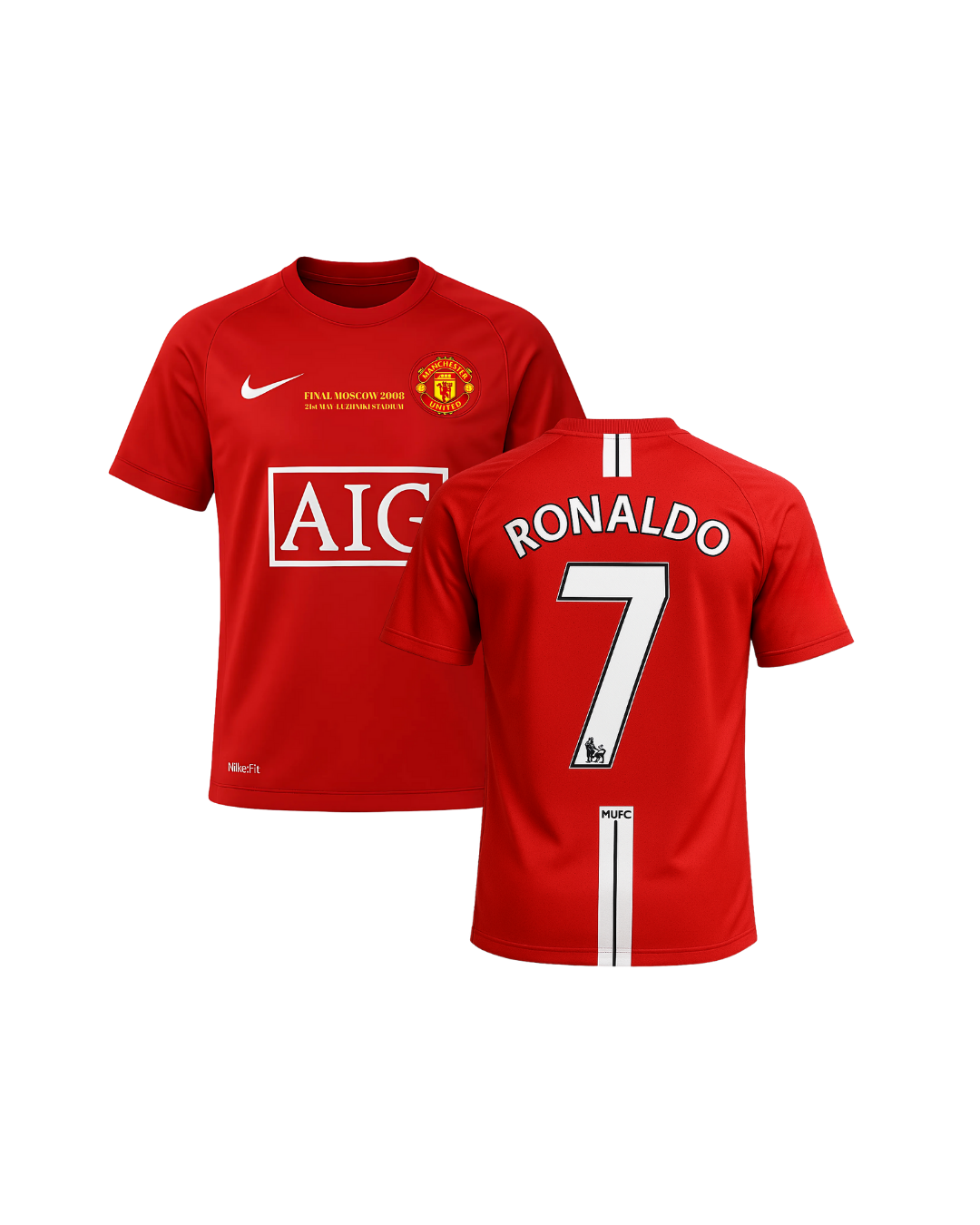 RONALDO MANCHESTER UNİTED 2008 SEZONU RETRO ÇOCUK FUTBOL FORMASI
