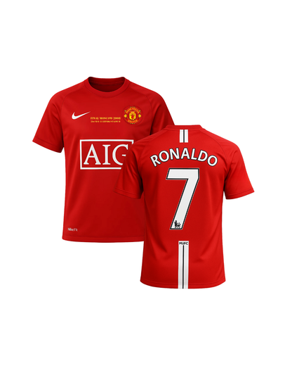 RONALDO MANCHESTER UNİTED 2008 SEZONU RETRO ÇOCUK FUTBOL FORMASI