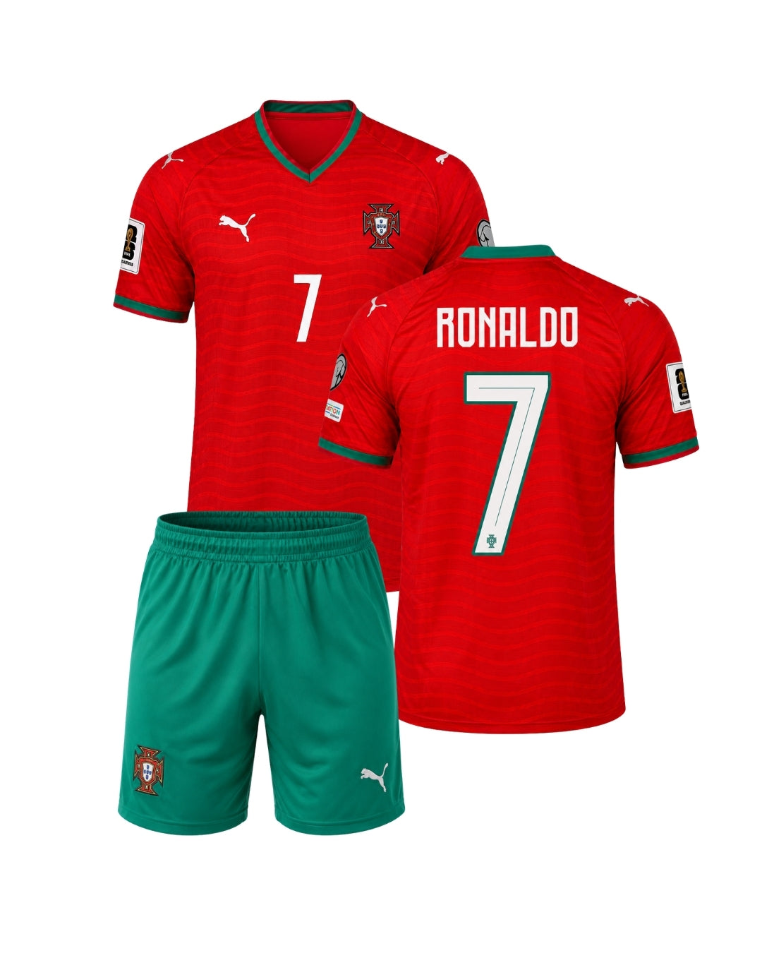 Ronaldo Portekiz Milli Takım 2026 Dünya Kupası Çocuk Futbol Forması
