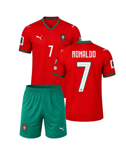 Ronaldo Portekiz Milli Takım 2026 Dünya Kupası Çocuk Futbol Forması