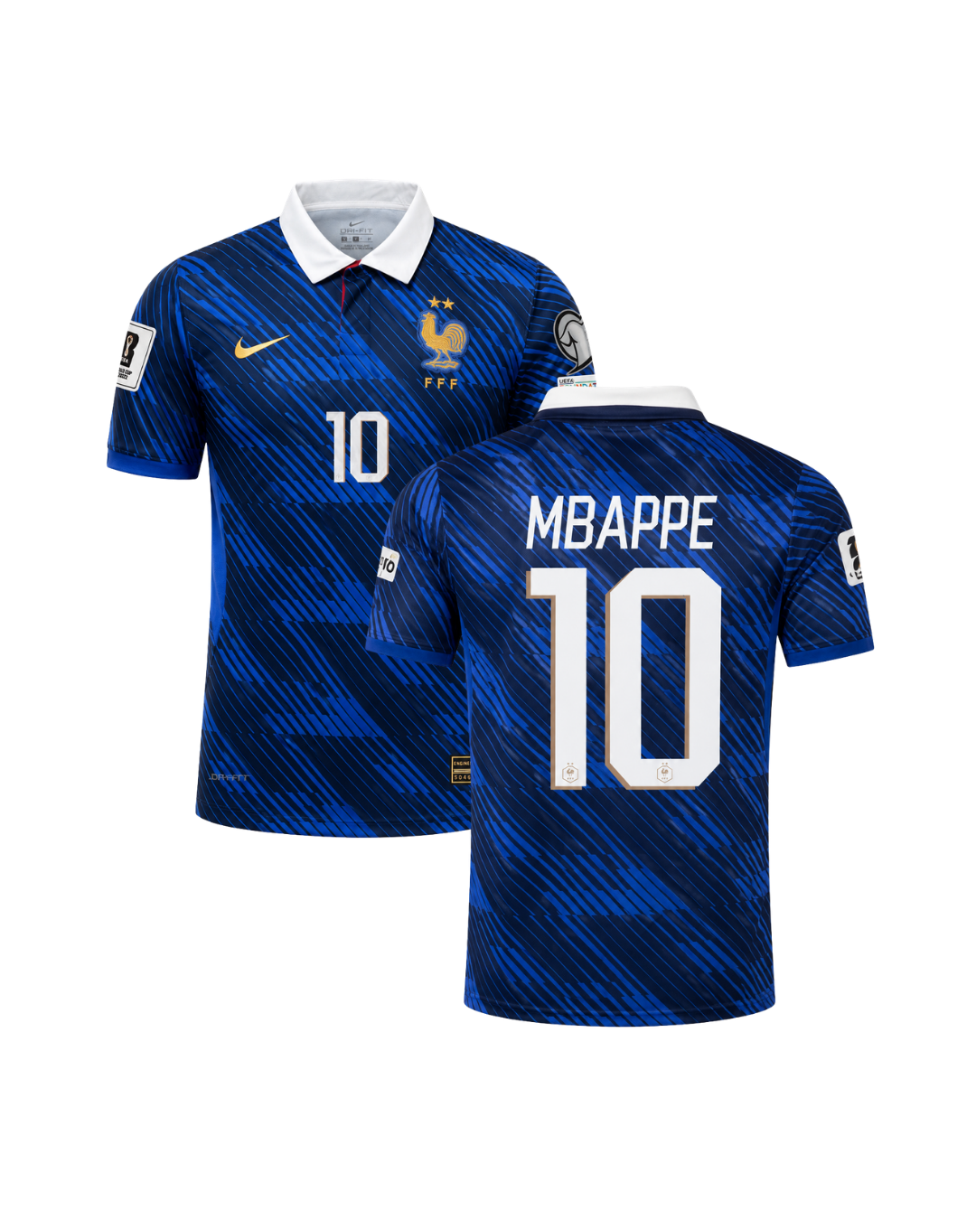 Mbappe Fransa 2026 Dünya Kupası 3'lü Çocuk Futbol Forma Seti(Forma,şort ve çorap)