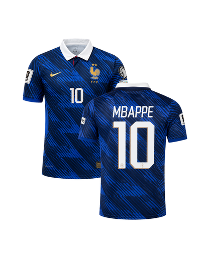 Mbappe Fransa 2026 Dünya Kupası 3'lü Çocuk Futbol Forma Seti(Forma,şort ve çorap)