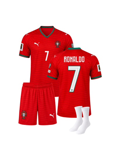 Ronaldo Portekiz Milli Takım 2026 Dünya Kupası Çocuk Futbol Forması