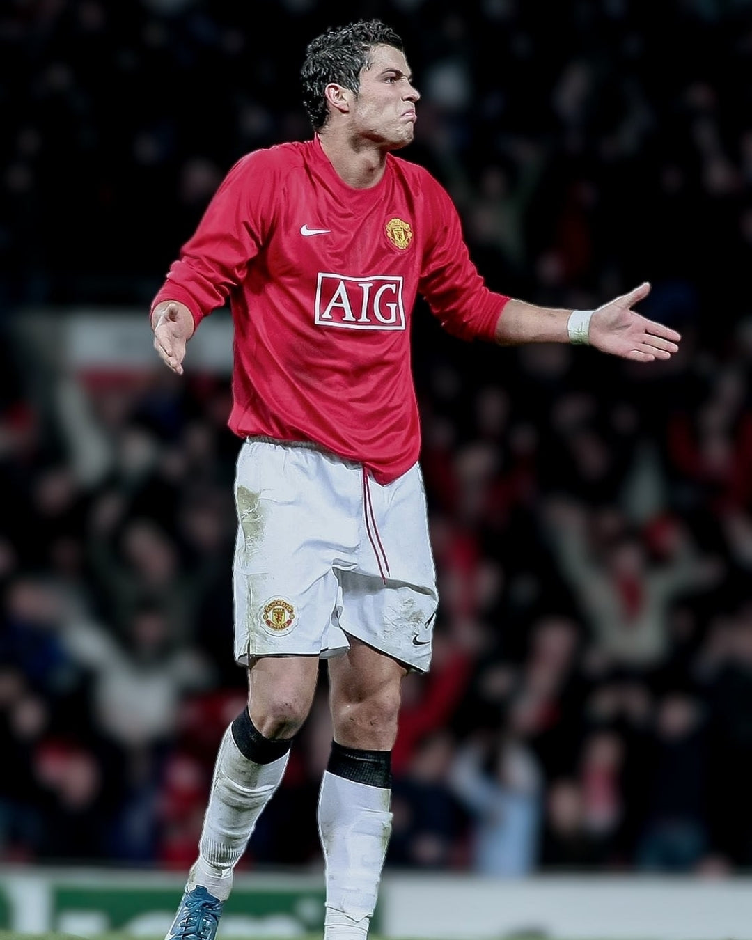 RONALDO UZUN KOLLU MANCHESTER UNİTED 2008 SEZONU YETİŞKİN FUTBOL FORMASI