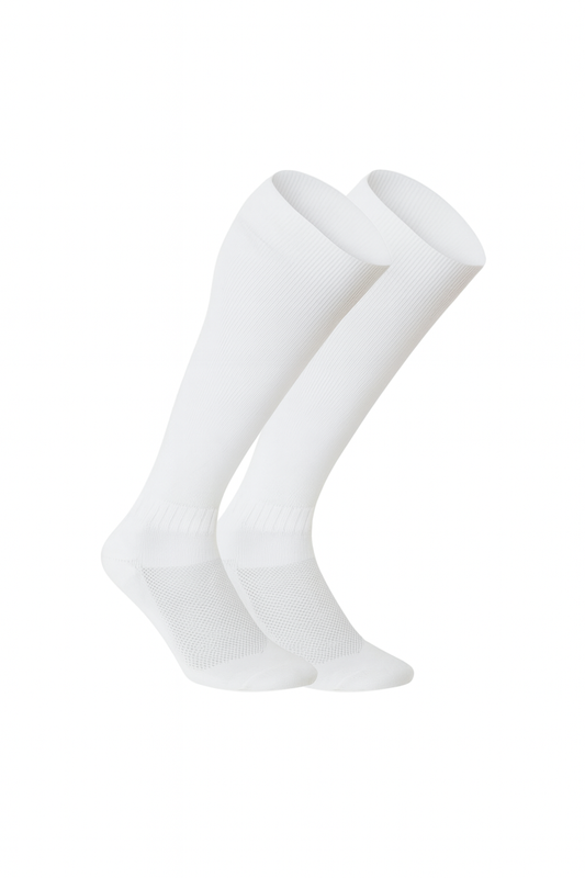 Beyaz Uzun Futbol Tozluğu