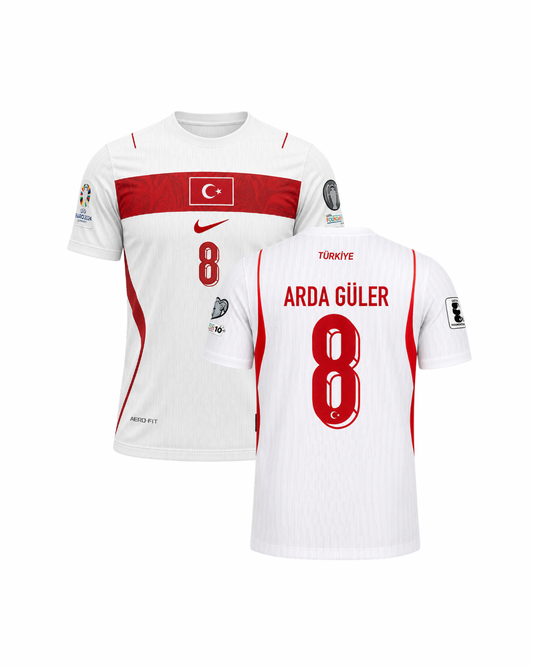 Arda Güler Türkiye 2026 Dünya Kupası Beyaz Futbol Forması