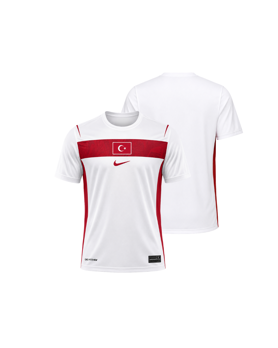 Türkiye 2026 Dünya Kupası Beyaz 3'lü Çocuk Futbol Forması