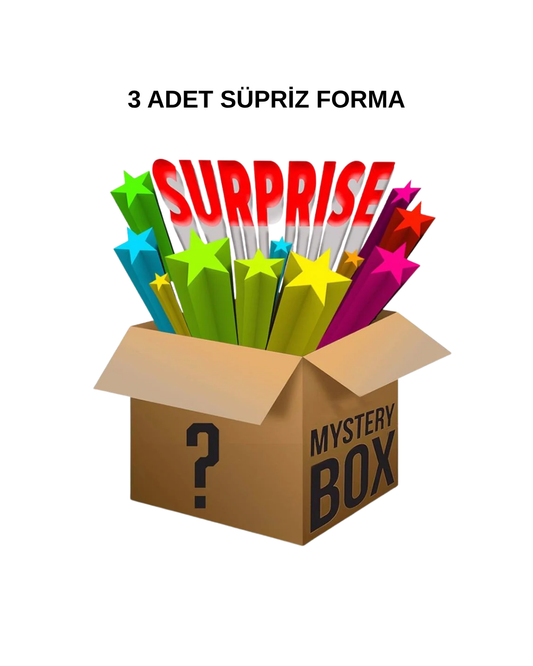 Süpriz Futbol Forması Mystery Box! ( 3 Adet Forma )