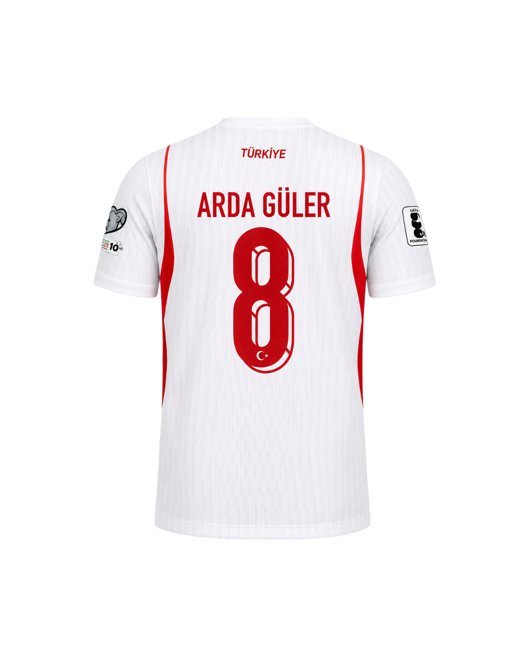Arda Güler Türkiye 2026 Dünya Kupası Beyaz 3'lü Çocuk Futbol Forması