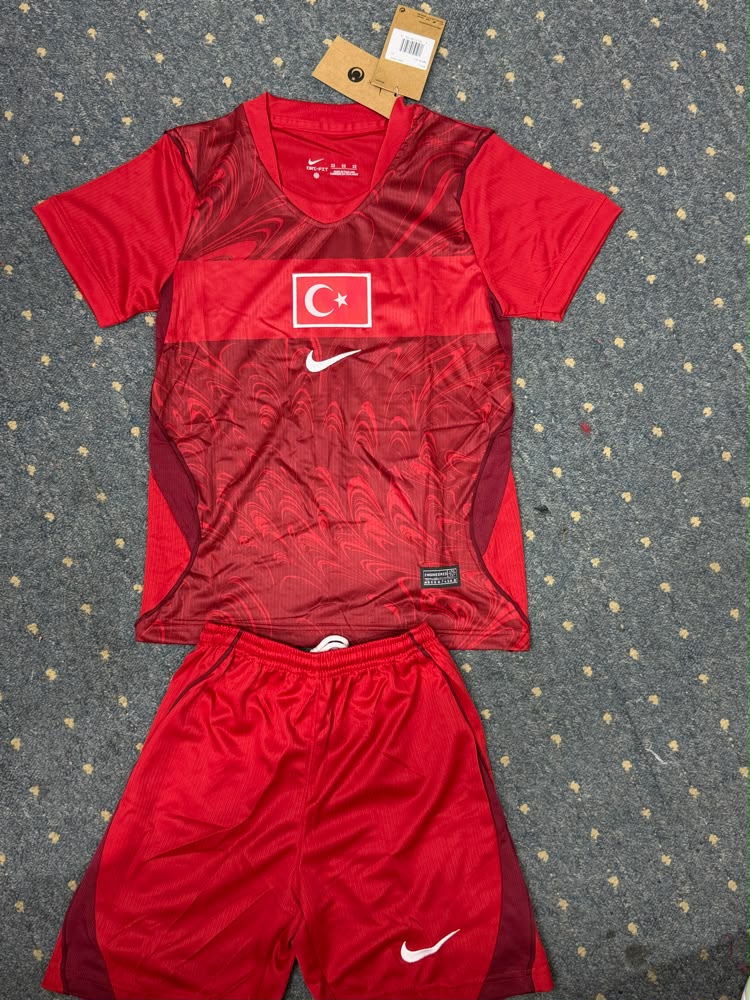 Türkiye 2026 Dünya Kupası Kırmızı Player Çocuk Futbol Forması