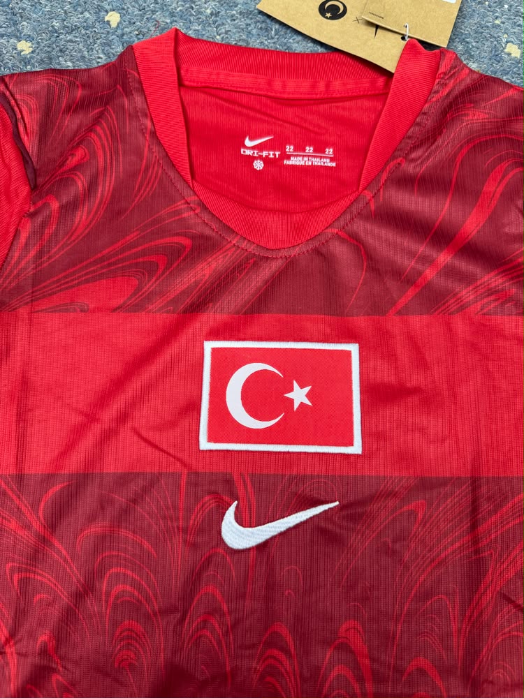Türkiye 2026 Dünya Kupası Kırmızı Player Çocuk Futbol Forması