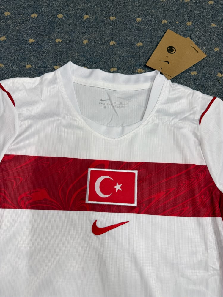 Türkiye 2026 Dünya Kupası Beyaz Player Çocuk Futbol Forması