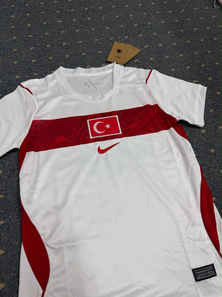 Türkiye 2026 Dünya Kupası Beyaz Player Çocuk Futbol Forması