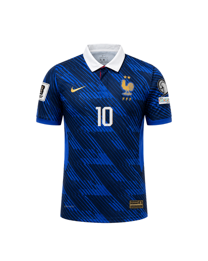 Mbappe Fransa 2026 Dünya Kupası 3'lü Çocuk Futbol Forma Seti(Forma,şort ve çorap)