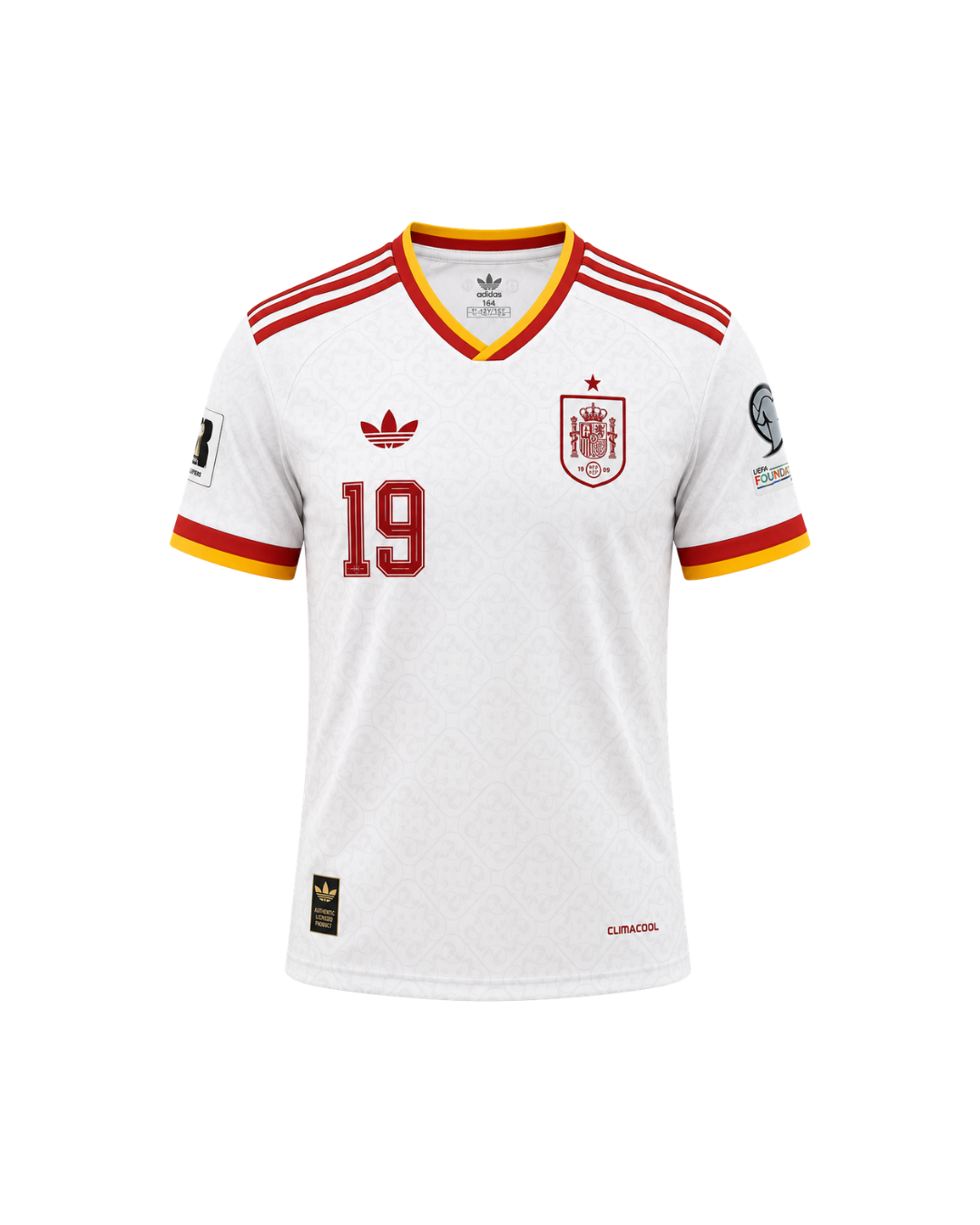 Lamine Yamal İspanya 2026 Dünya Kupası Deplasman 3'lü Çocuk Futbol Forma Seti ( Forma,şort ve çorap )