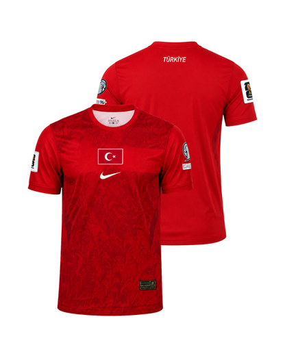 Türkiye 2026 Dünya Kupası Kırmızı 3'lü Çocuk Futbol Forması