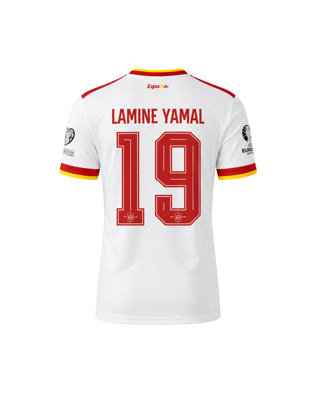 Lamine Yamal İspanya 2026 Dünya Kupası Deplasman 3'lü Çocuk Futbol Forma Seti ( Forma,şort ve çorap )