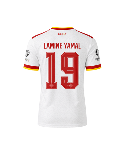 Lamine Yamal İspanya 2026 Dünya Kupası Deplasman 3'lü Çocuk Futbol Forma Seti ( Forma,şort ve çorap )