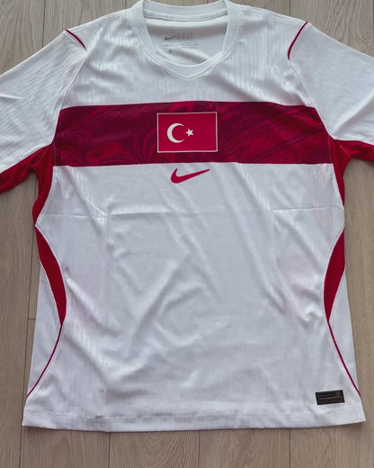 Türkiye 2026 Dünya Kupası Beyaz Player Futbol Forması