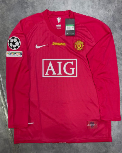 Manchester United 2008 Sezonu Nostalji Uzun Kollu Player Forması