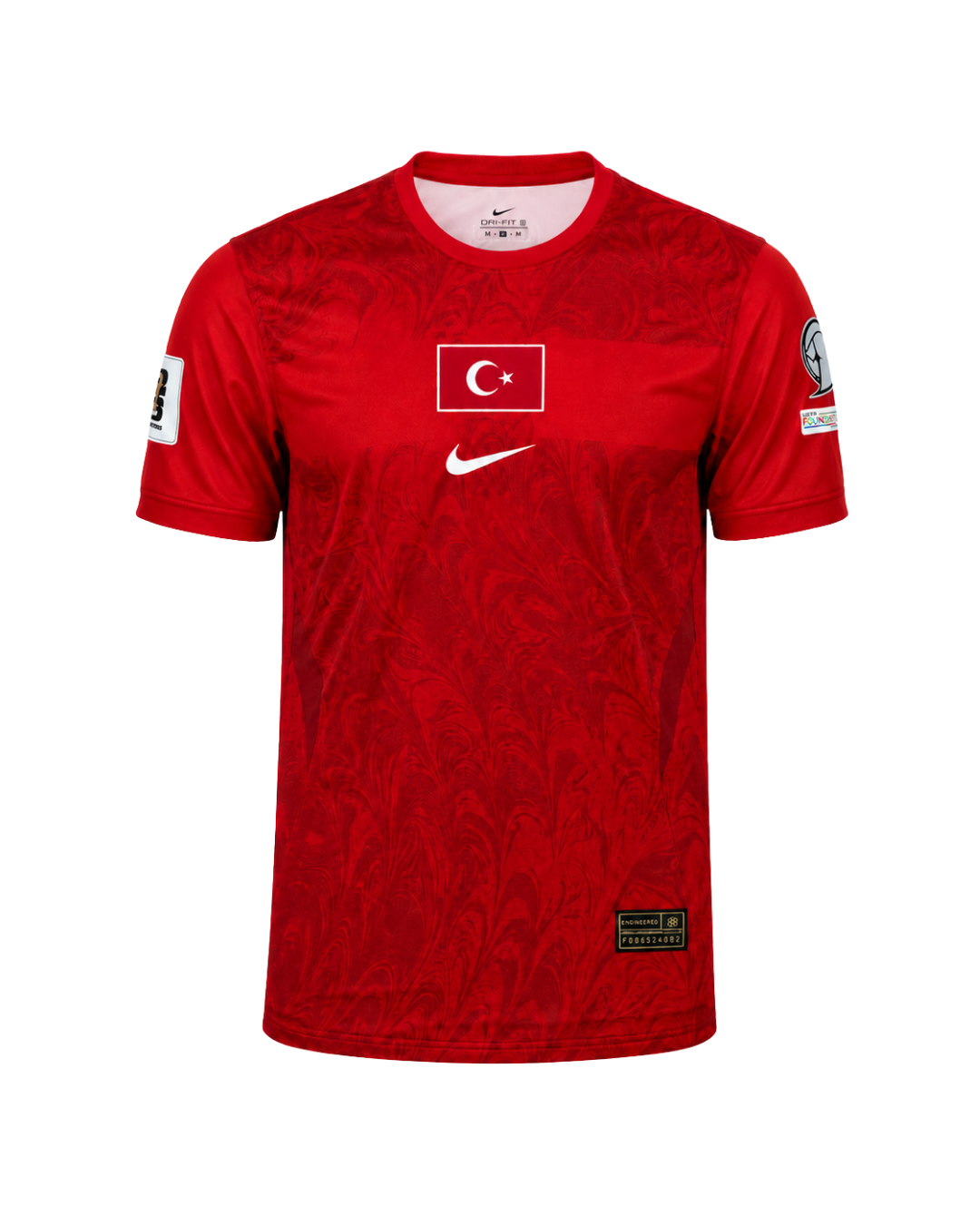Türkiye 2026 Dünya Kupası Kırmızı 3'lü Çocuk Futbol Forması