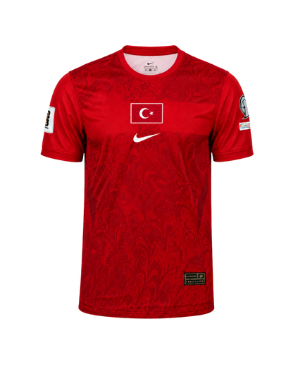 Türkiye 2026 Dünya Kupası Kırmızı Futbol Forması